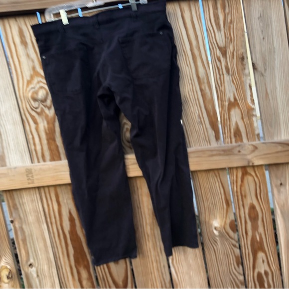 Haggar Slim Straight Black Pants - Mens 38 x 30 Stretch - Picture 9 of 9